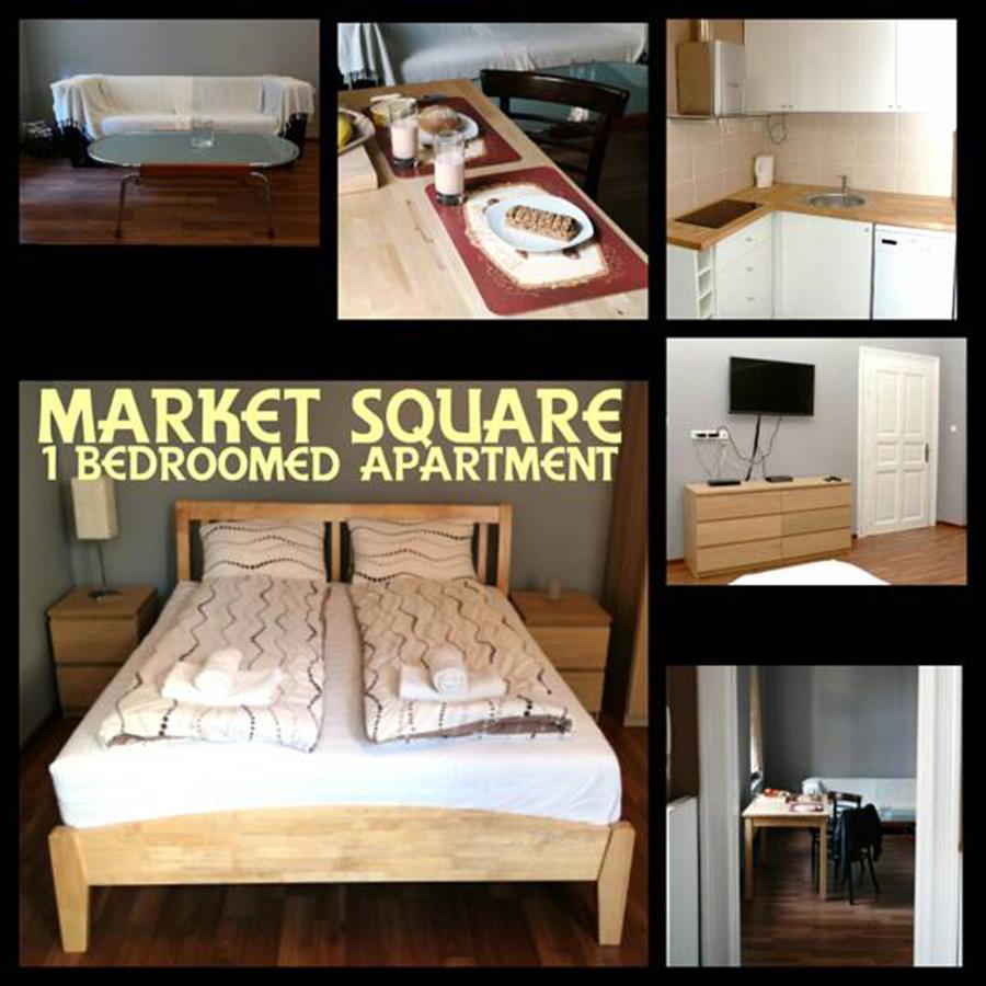 Market Square Apartment Budapest Eksteriør billede